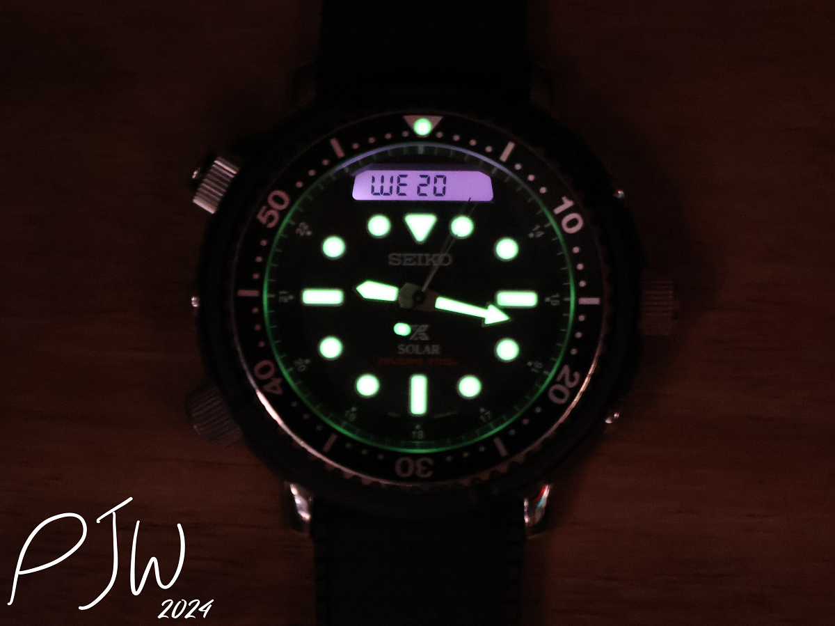 Seiko Arnie Backlight
